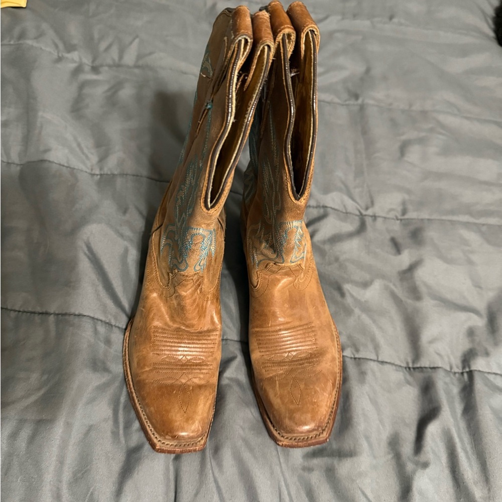 Women’s Brown Leather Western Boots